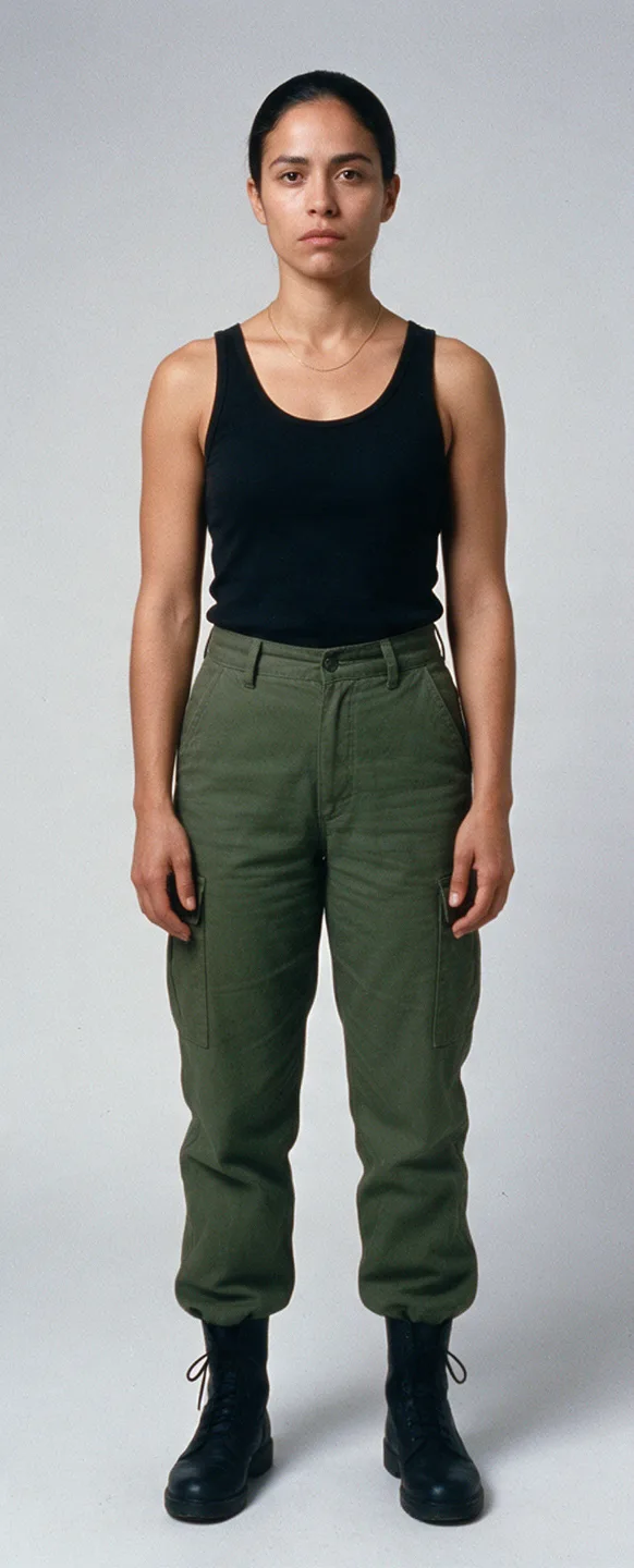 Lucia Caminos, full length